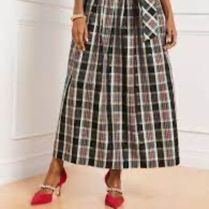 Talbots Taffeta Holiday Skirt 6P NWT